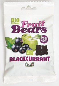 ŻELKI (MISIE) JABŁKO-CZARNA PORZECZKA BEZGLUTENOWE BIO 50 g - HOUSE OF DENMARK