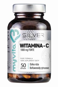 SILVER 100% Witamina C 1000mg 50 kaps. MyVita