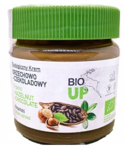 KREM ORZECHOWO - CZEKOLADOWY BEZGLUTENOWY BIO 190 g - BIO UP
