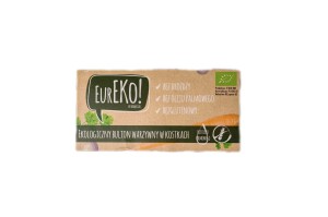 Bulion warzywny w kostkach bez drożdży, bez oleju palmowego BEZGL. BIO 100 g EUREKO