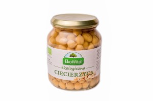 Ciecierzyca w zalewie BIO 680 g/ 415 g  EkoWital