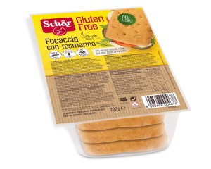 Focaccia z rozmarynem BEZGLUTENOWA 200 g SCHAR