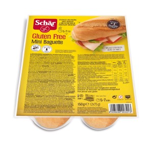 Mini baguette- bagietki do zapiekania BEZGL.150 g SCHAR