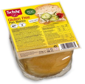 Pan Blanco- chleb biały BEZGLUTENOWY 250 g SCHAR