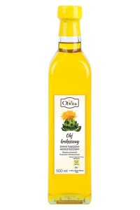 Olej krokoszowy z krokosza barwierskiego tłoczony na zimno 500ml - Olvita