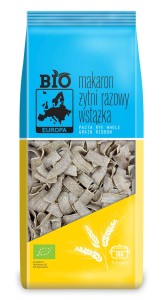 MAKARON (ŻYTNI RAZOWY) WSTĄŻKA BIO 400 g - BIO EUROPA