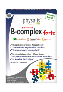 WITAMINA B KOMPLEKS FORTE 30 TABLETEK (25 g) - PHYSALIS