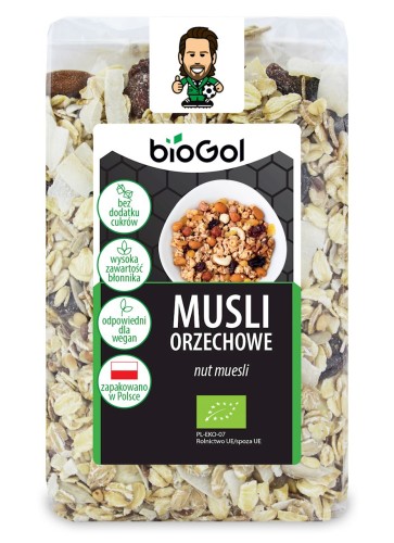 musli orzechowe BIO