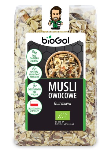 Pyszne musli owocowe BIO