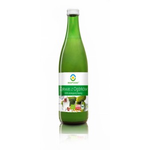 ZAKWAS Z OGÓRKÓW KISZONYCH BEZGLUTENOWY BIO 500 ml - BIO FOOD