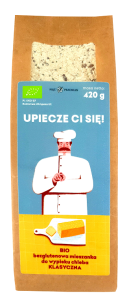 MIESZANKA DO WYPIEKU CHLEBA KLASYCZNA BEZGLUTENOWA BIO 420 g - PIĘĆ PRZEMIAN