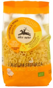 MAKARON (SEMOLINOWY) DLA DZIECI FARMA BIO 250 g - ALCE NERO