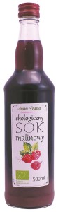 SOK MALINOWY NFC BIO 500 ml - ANNA DUDA