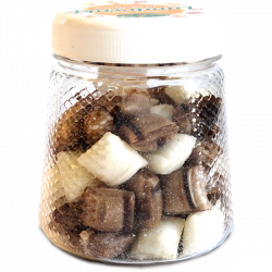 Landrynki ksylitolowe KREMOWE bez cukru 160g (słoik) AKA