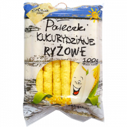 Paluszki kukuru/ryżowe natural 100g ANIA