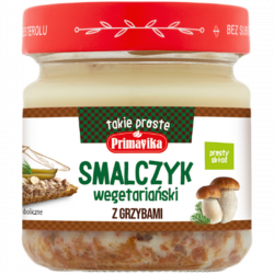 Smalczyk wegetariański z grzybami