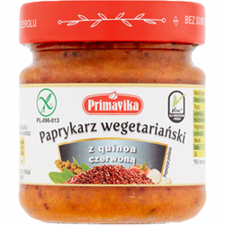 Paprykarz wege z quinoa czerwoną 160g PRIMAV