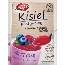 Kisiel pektynowy NA SZYBKO  jagoda burak 20g