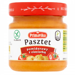 Pasztet pomidorowy z cieciorką 160g PRIMAVIKA
