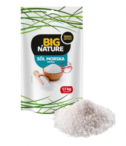 Sól morska drobna 1,1 kg