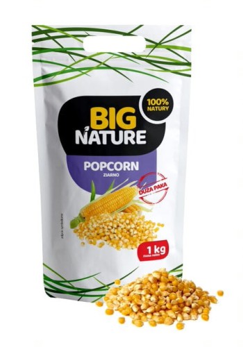 Popcorn ziarno- duże opakowanie