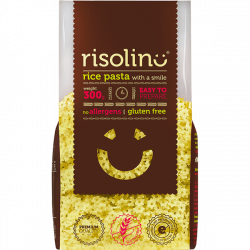 Makaron ryżowy z kurkumą Gwiazdki 300g RISOLINO