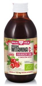 SOK Z OWOCÓW RÓŻY NFC BIO 250 ml - POLSKA RÓŻA