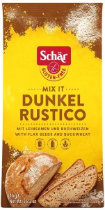 Brot mix dunkel- mąka na chleb razowy BEZGL. 1 kg SCHAR