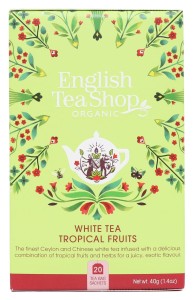 Herbata biała Tropical Fruits (20x2) BIO 40 g ENGLISH TEA SHOP