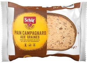 Pain Campagnard aux graines- chleb wieloziarnisty BEZGL. 250 g SCHAR