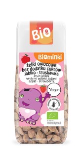 ŻELKI OWOCOWE JABŁKO TRUSKAWKA BC BG BIO 75g