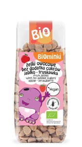 ŻELKI OWOCOWE JABŁKO TRUSKAWKA BC BG BIO 150g