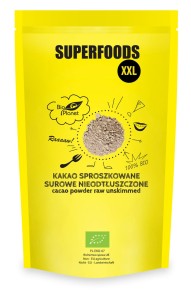 KAKAO SPROSZKOWANE SUROWE NIEODTŁUSZCZONE BIO 400