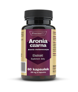 ARONIA CZARNA EKSTRAKT BEZGLUTENOWY 60 KAPS 27G