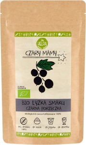ŁYŻKA SMAKU CZARNA PORZECZKA PROSZEK BIO 40g