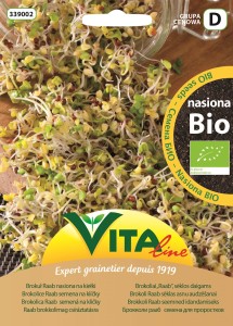 NASIONA BROKUŁU RAAB BIO NA KIEŁKI 20 g VITA LINE (41136CIN0CS)