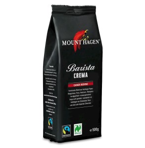 KAWA ZIARNISTA ARABICA 100% BARISTA CREMA FT 500g BIO MOUNT HAGEN