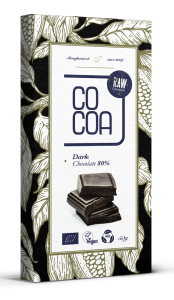 CZEKOLADA CIEMNA 80 % BIO 50 g COCOA