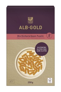 MAKARON Z CIECIERZYCY ŚWIDERKI BIO 250g BEZ GLUTENU ALB-GOLD