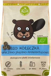 KÓŁECZKA GRYCZANO JAGLANO AMARANTUSOWE BIO 160 g  HELPA