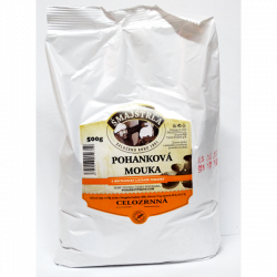 Mąka GRYCZANA pełnoziarnista 500g SMAJSTRLA