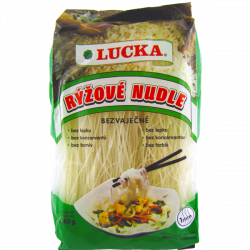 Makaron ryżowy NITKI 1mm 240g LUCKA