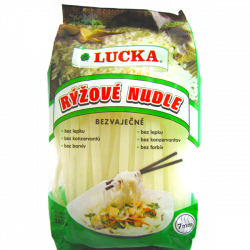 Makaron ryżowy WSTĄŻKI 7mm 240g LUCKA
