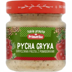 Pasta gryczana z pomidorami PYCHA GRYKA bezglutenowa 160g PRIMAVIKA
