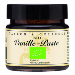 Pasta waniliowa z nasionami wanilii BIO 65g Taylor & Colledge