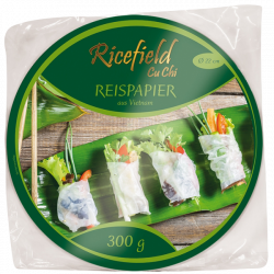 Papier ryżowy okrągły 300g RICEFIELD CU CHI
