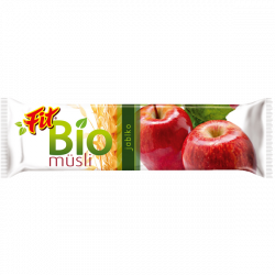 Baton FIT jabłkowy BIO bez cukru 30g