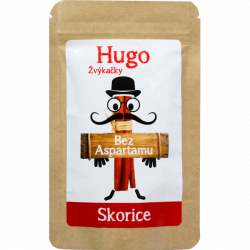 Guma do żucia CYNAMONOWA z ksylitolem 9g HUGO