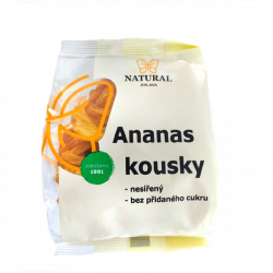 Ananas suszony bez cukru 100g NATURAL