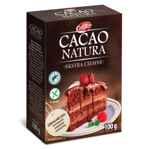Kakao nat. ciemne w proszku bezglutenowe RA 100g CELIKO